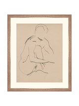 Seated Figure - HJART0274 - WLN - 15x18