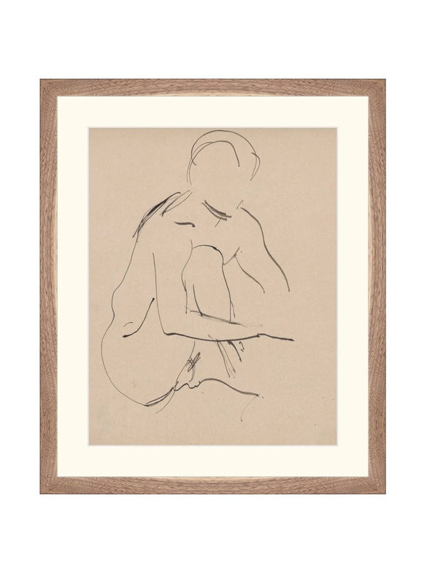 Seated Figure - HJART0274 - WLN - 15x18