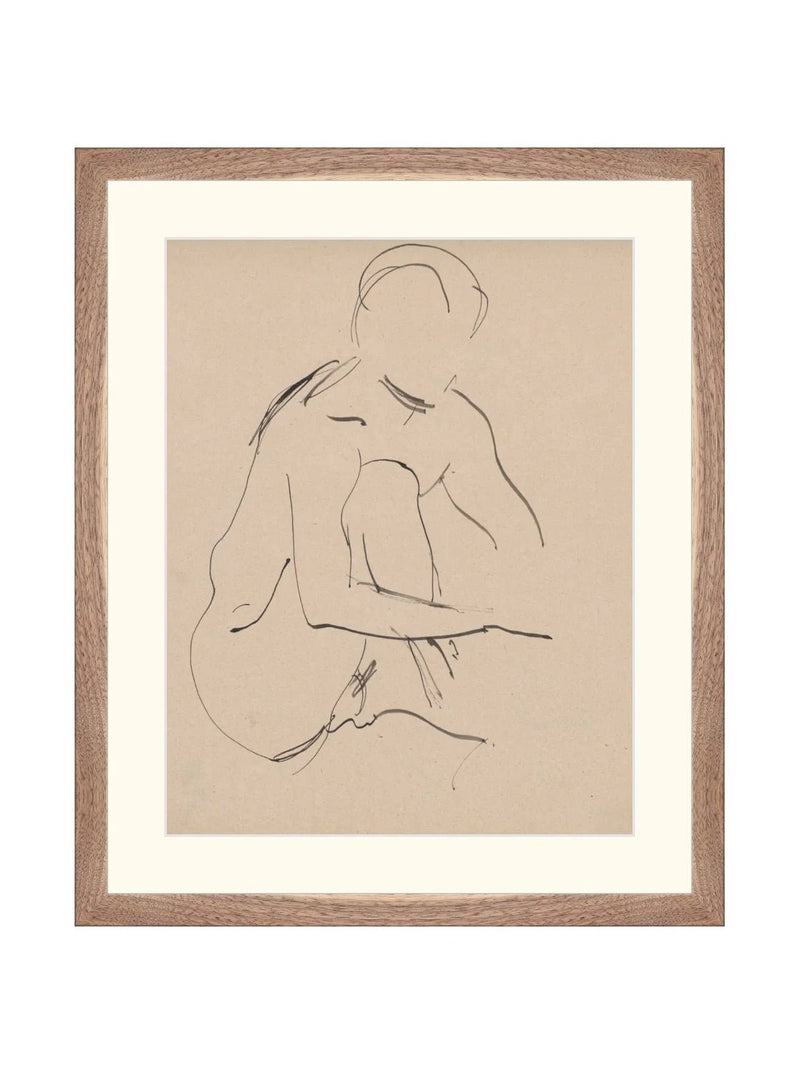 Seated Figure - HJART0274 - WLN - 15x18