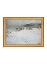 Snowbound Village - HJART0074 - GLD - 8x11