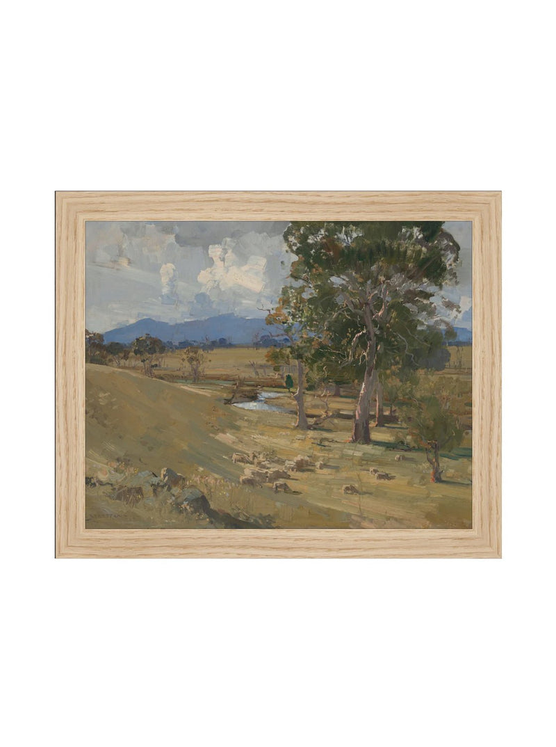 Summer Hillside - HJART0239 - OAK - 8x10