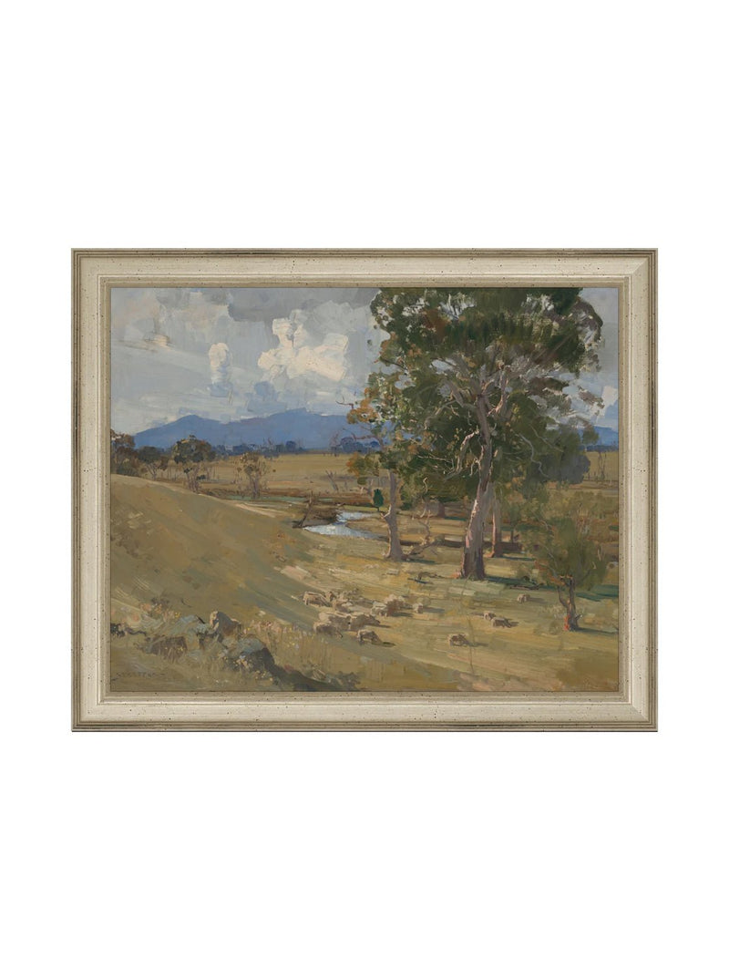 Summer Hillside - HJART0239 - SIL - 8x10