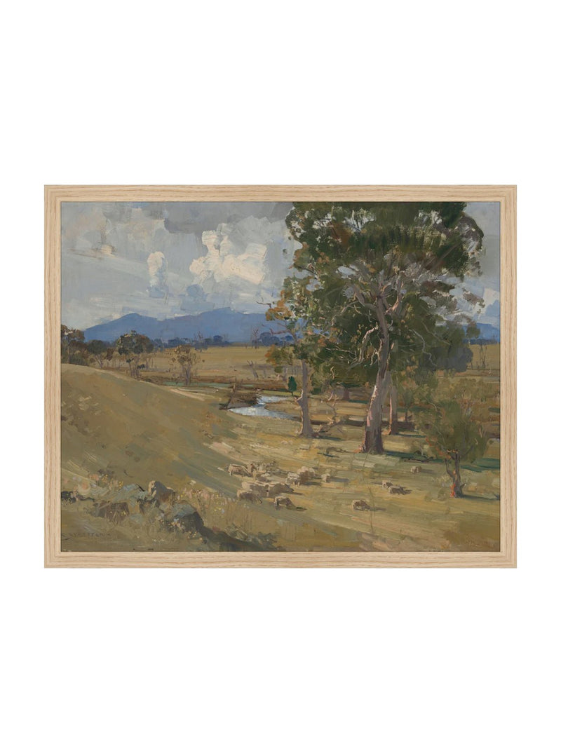 Summer Hillside - HJART0239 - OAK - 16x20