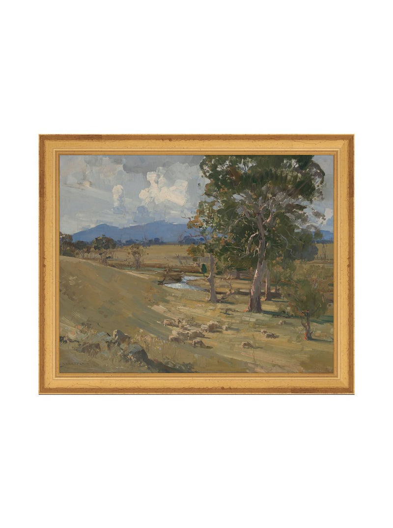 Summer Hillside - HJART0239 - GLD - 8x10