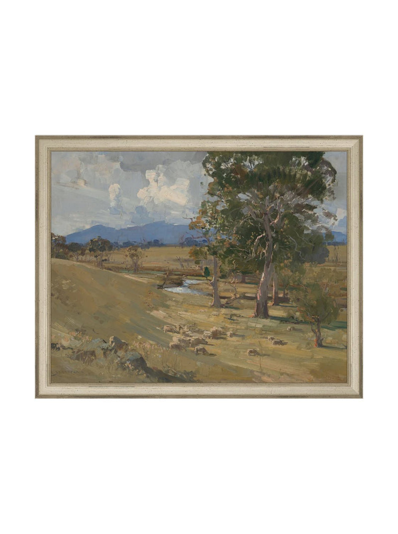 Summer Hillside - HJART0239 - SIL - 11x14