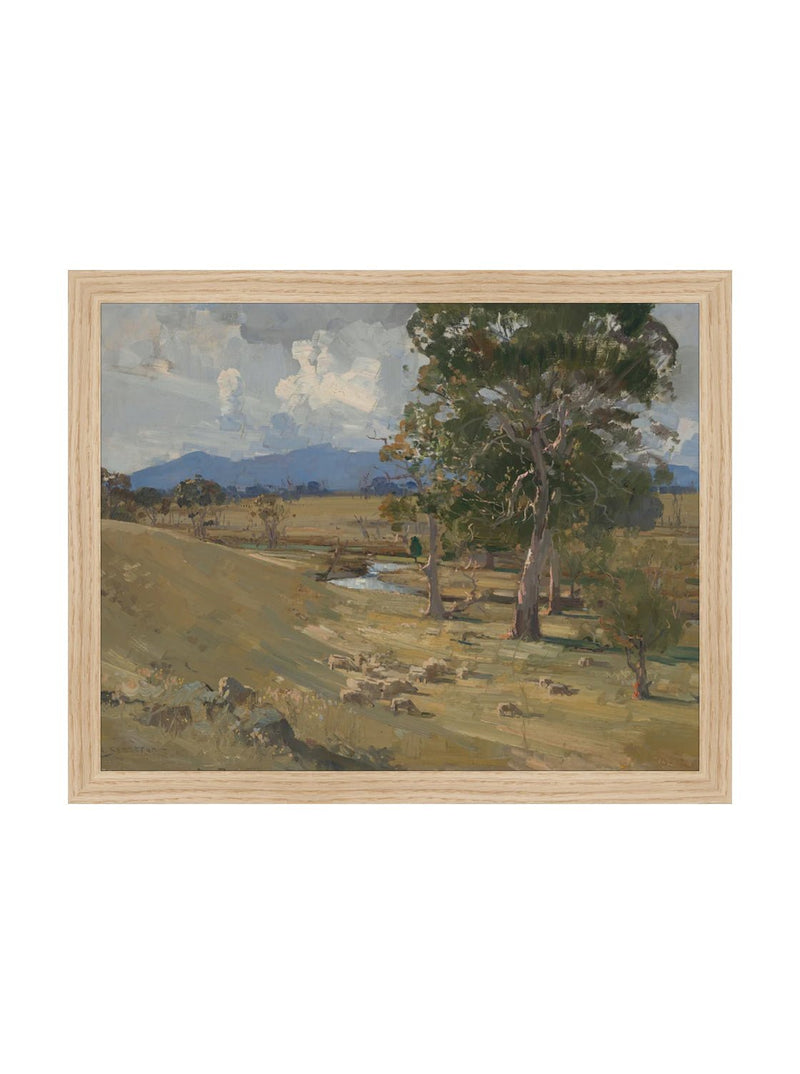 Summer Hillside - HJART0239 - OAK - 11x14