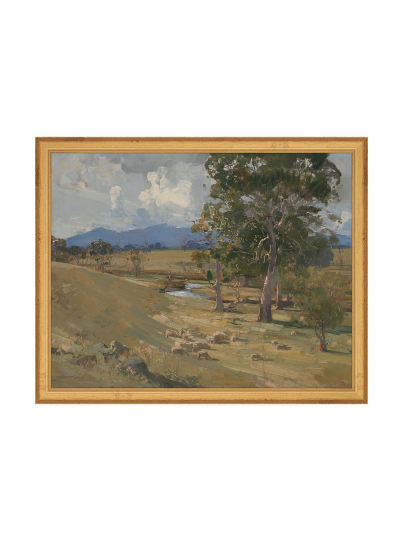 Summer Hillside - HJART0239 - GLD - 11x14