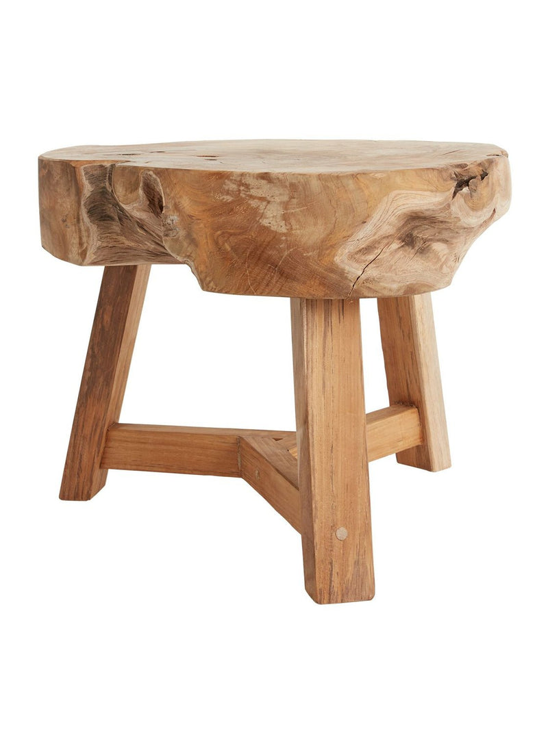 Teak Wood Stool - HJCHR0192 - OS