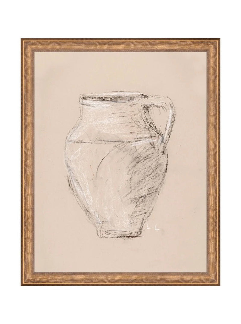 Vase Drawing - HJART0278 - BNZ - 11x14