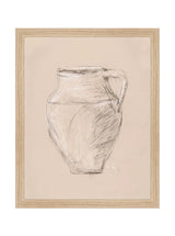 Vase Drawing - HJART0278 - OAK - 8x10