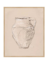 Vase Drawing - HJART0278 - OAK - 16x20