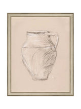 Vase Drawing - HJART0278 - SLV - 11x14