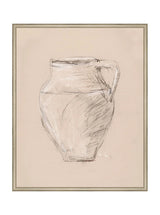 Vase Drawing - HJART0278 - SLV - 24x30