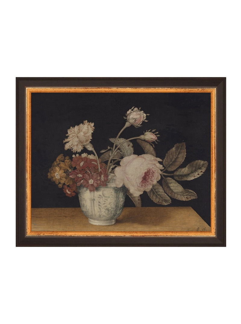 Vintage Blooms - HJART0136 - BLK - 8x10