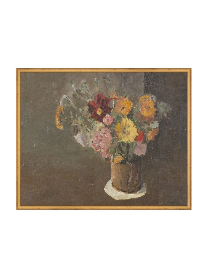 Vintage Bouquet - HJART0234 - GLD - 29X35