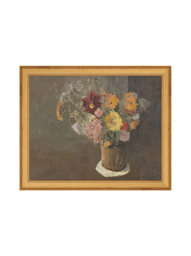 Vintage Bouquet - HJART0234 - GLD - 13X15