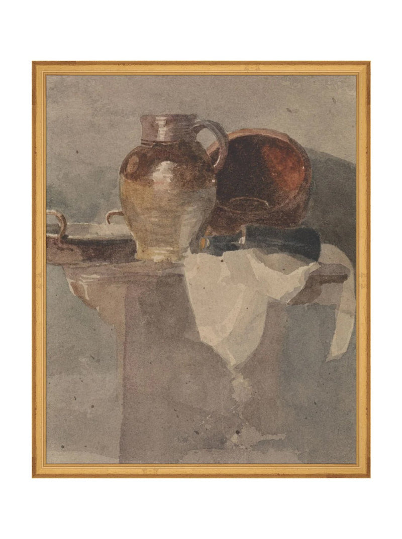 Vintage Still Life - HJART0195 - GLD - 16x20