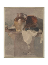 Vintage Still Life - HJART0195 - SIL - 24x30