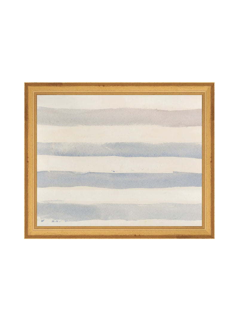 Watercolor Stripes - HJART0198 - GLD - 8x10