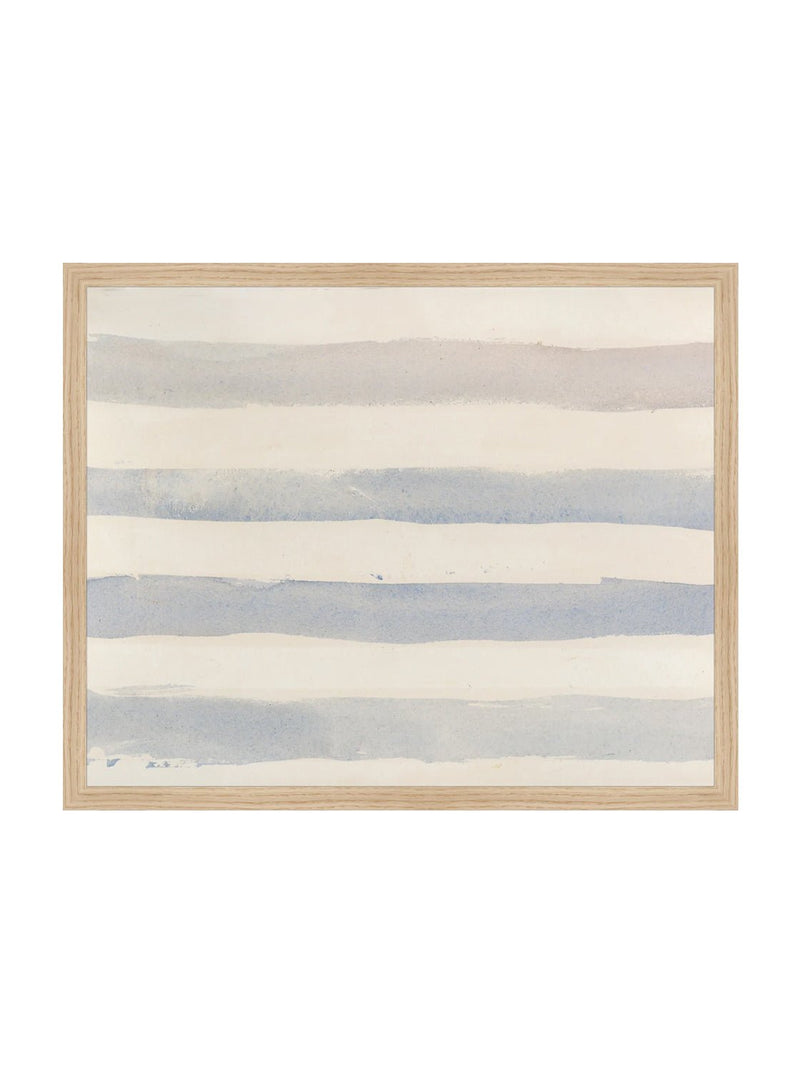 Watercolor Stripes - HJART0198 - OAK - 16x20