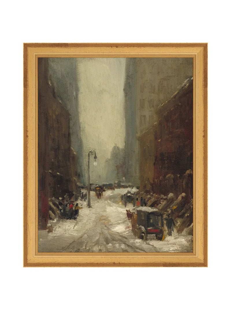 Winter in the City - HJART0243 - GLD - 8x10