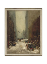 Winter in the City - HJART0243 - SIL - 16x20