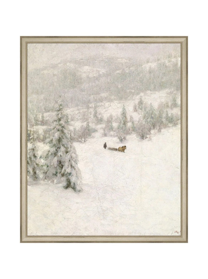 Winter Stroll - HJART0244 - SIL - 16x20