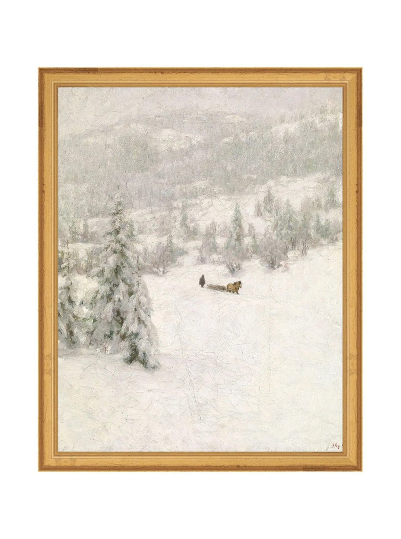 Winter Stroll - HJART0244 - GLD - 11x14