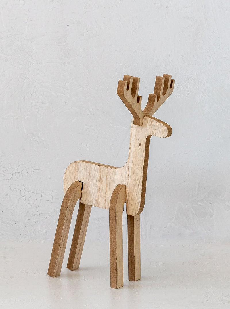 Wooden Reindeer - HJDCR0150 - L